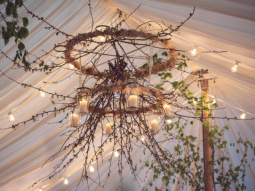 James and Clemmy’s Hedgerow Chic Wedding